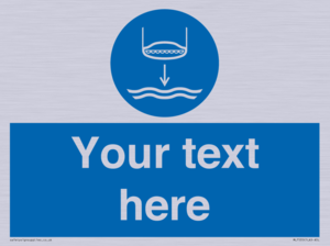 Custom Lower lifeboat to the water in launch sequence